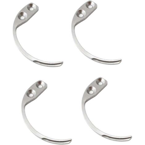 Ulisemlot de 4 Detacher Antivol Crochet, Crochet Antivol, Détacheur Antivol Portable en Alliage d'Aluminium - Outil de Sécurité Polyvalent pour Retirer Étiquettes de Protection (1/4)