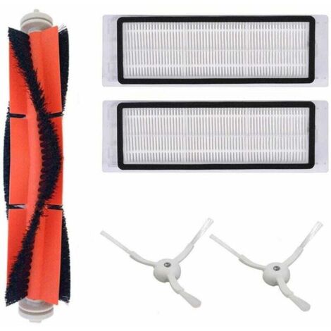 UlisemEnsembles d'accessoires pour Aspirateurs, Accessoires de Rechange pour XIAOMI MI Robot Roborock S50 S51 S55 S5 Xiaowa Mi Mijia E25 C10 Aspirateur (1/4)