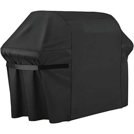 Ulisem1 pc Housse de protection pour barbecue à gaz, résistante aux intempéries, tissu Oxford, indéchirable, 190 x 71 x 117 cm, noire (1/4)