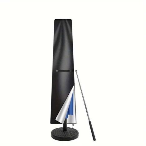 Housse Parasol Droit Imperméable Housse de Protection pour Parasol de 2m à 3m, Résistant au Vent, Anti-UV Tissu Oxford 420D Bache Parasols avec Tige (190x30/50cm) - Noir (1/4)