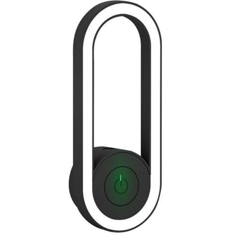 UlisemRépulsif anti-moustiques à ultrasons avec lampe LED électrique non toxique, attire les mouches des fruits pour le bureau et la maison (1/4)