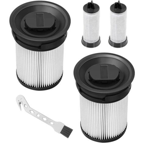 Lot de 2 filtres pour Miele Triflex HX1 Series Accessoires pour aspirateur balai sans fil, Pièce de rechange n° 9178017731 (1/4)