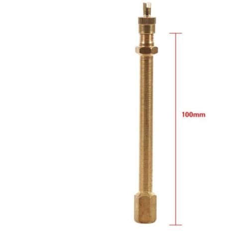 Extension Valve Pneu, Adaptateur d'Extension Pneu Laiton Extension pour Gonflage Rallonge de valve (1/4)