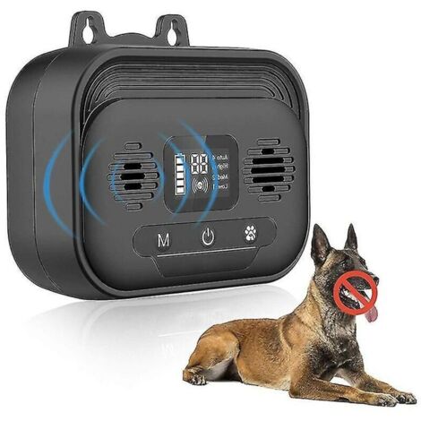 Répulsif anti-aboiements, répulsif ultrasonique pour chiens pour intérieur et extérieur (1/4)