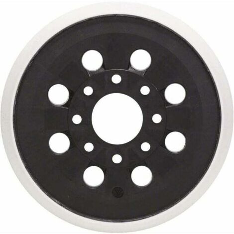 Lot de 2 patins de ponceuse de rechange à 8 trous de 12,7 cm, compatibles avec Bosch GEX 125-1 AE, PEX 220 A, PEX 220 AE