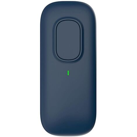 Mini purificateur d'air à ions négatifs, générateur d'ions négatifs domestique enfichable, élimination des odeurs, bleu (1/5)