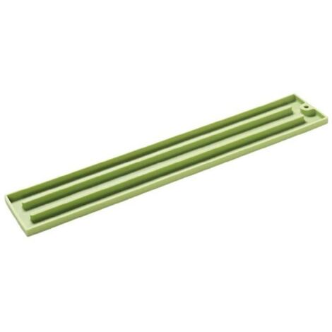 Tapis d'égouttage en silicone pour casseroles et poêles, résistant à la chaleur et antidérapant, vert (1/5)