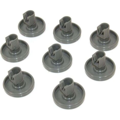 Roulettes pour lave-vaisselle – 8 roulettes pour panier inférieur – Faure, Zanussi, AEG, Electrolux, Ikea…