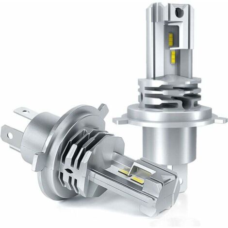 Pourquoi est-ce si utile Ampoule LED H4, blanche 6 500 K, pour kit d'ampoule de phare de conversion de faisceau haut/bas de voiture 12 V-24 V. (2 pièces) (1/5)