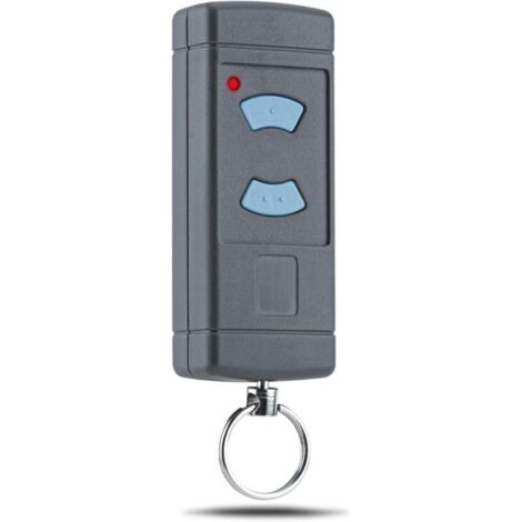 Compatible avec Hörmann HSM4-868 HSE2-868 Ouvre-Porte de Garage Émetteur Manuel 868,3 MHz Bouton Bleu, HS4-868, HS(M) 2/4, HSZ1-868, HSP4-868, 1 télécommande à 2 Boutons