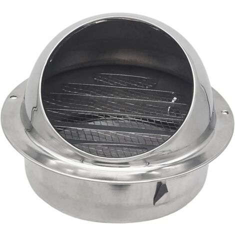 Grille d'extraction en acier inoxydable de 100 mm pour systèmes de ventilation (100 mm) (1/5)