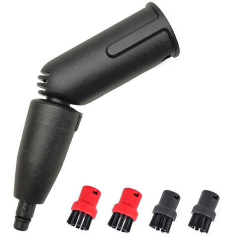 Kit de buses pour turbine, 1 brosse pour turbine à vapeur, 4 brosses différentes, accessoire pour nettoyeur vapeur, compatible avec Kärcher (1/5)