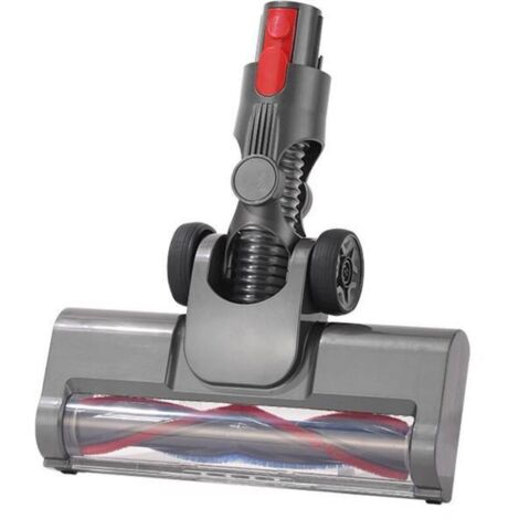 Brosse de rechange pour aspirateur avec lumière LED pour un nettoyage en profondeur des tapis, brosse électrique pour sols en matériau ABS. (1/2)