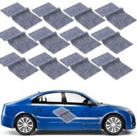 12 Pcs Nano Sparkle Cloth Multipurpose Scratch Repair Cloth Black Car Scratch Remover Cloth Magic Cloth for Polishing Surface Repair Car Lightl -