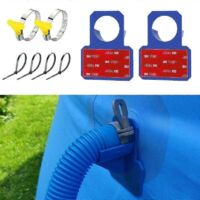 UlisemSwimming Pool Pipe Holders Above Ground Pool Accessories Mount Bracket