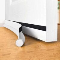 UlisemJoint de porte, 94 cm, résistant aux intempéries pour l'insonorisation des portes intérieures/d'entrée, blanc