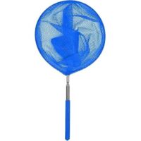 UlisemFilet d'épuisette télescopique pour piscine Filet de nettoyage en acier inoxydable Épuisette télescopique pour bassin avec poteau télescopique pour femmes, hommes et