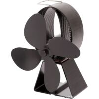 Ventilateur silencieux pour la circulation de la chaleur, ventilateur pour poêle à bois pour poêle à bois/poêle à bois/cheminée, ventilateur écologique