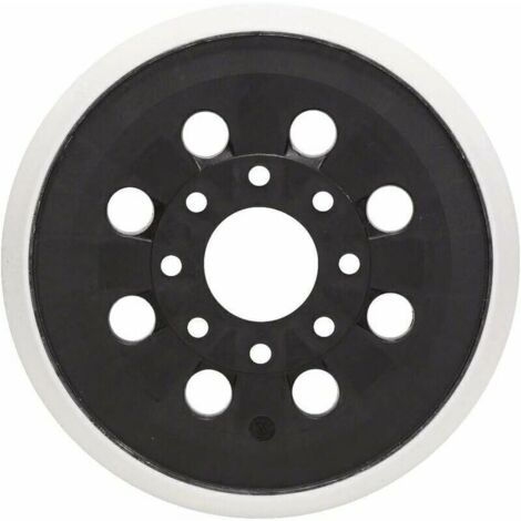 Lot de 2 patins de ponceuse de rechange à 8 trous de 12,7 cm, compatibles avec Bosch GEX 125-1 AE, PEX 220 A, PEX 220 AE (1/4)