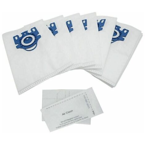 Lot de 10 sacs de rechange pour aspirateurs Miele HyClean 3D Efficiency GN Classic C1 Complete C2 C3 Series S2000 S5000 S8000. (1/4)