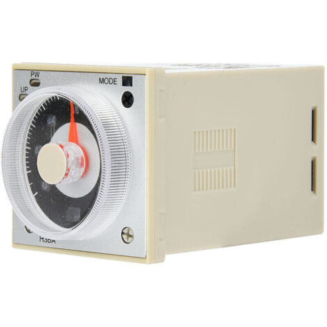 H3BA-N8H Relais temporisé multifonction haute précision 8 broches, minuterie 1,2 s à 300 h, 100-240VAC 5A 2NC (1/4)