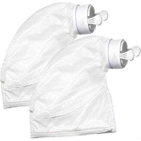 Sac tout usage pour nettoyeur de piscine compatible avec les nettoyeurs de piscine tout usage 280 et 480 - Lot de 2 (1/4)