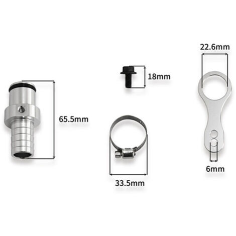 Adaptateur de remplacement pour tuyau de dérivation de liquide de refroidissement pour RAM EGR 2009-2019 (1/4)