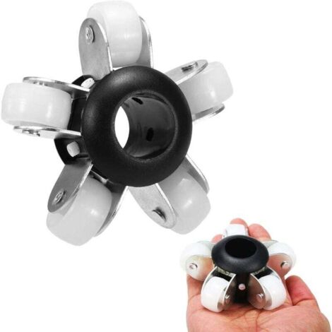 Roues Guidage 90mm pour Caméra d'Égout - Acier Inox - Compatible Tuyaux 23mm (1/4)