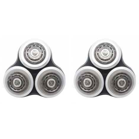 2 Têtes De Rasoir Lame Compatibles Avec Modèles RQ10 RQ12 Série S9000 S9721 S9311 S9152 S9911 (1/4)