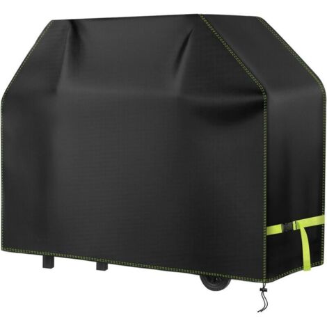 Housse de barbecue d'extérieur, Oxford 420D, protection 127x61x117CM, vent/soleil/eau, compatible avec la plupart des barbecues (1/4)