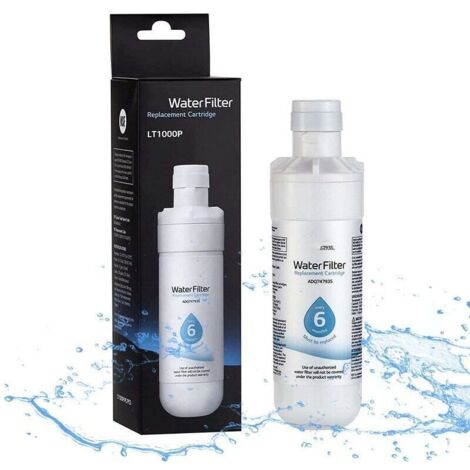 Lot de 2 filtres (LT1000P) Réfrigérateur, filtre à eau du réfrigérateur (1/4)