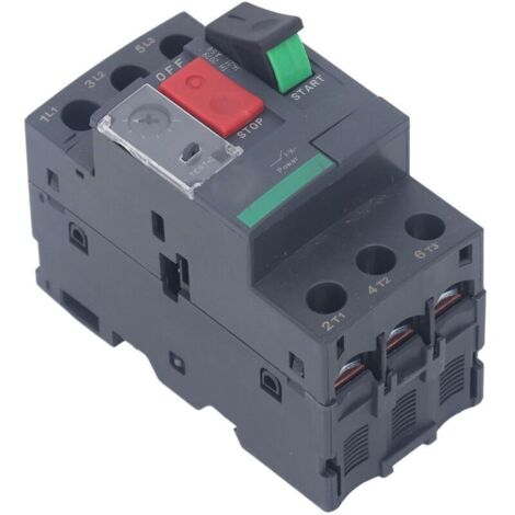 Disjoncteur magnéto-Thermique de Moteur GV2-ME/PM, Bouton de Protection Contre Les surcharges du Moteur, disjoncteur à Bouton(GV2PM16C) (1/4)