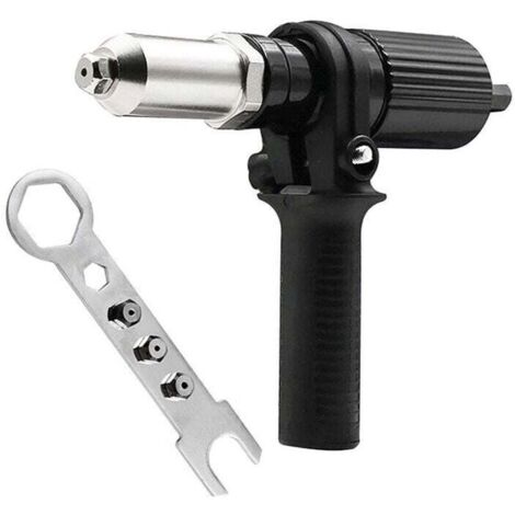 Adaptateur de Pistolet à Rivets - Pince à riveter pour visseuse sans fil et perceuse (1/5)
