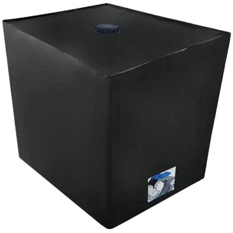 Bâche de réservoir d'eau, Bache pour Cuve 1000 L IBC, Anti-poussière Anti-UV Anti-Pluie (116 x 100 x 120 cm) (1/4)