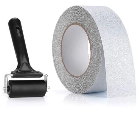 Autres accessoires pour escalier Ruban adhésif antidérapant pour escalier Transparent 10 x 5 cm LangRay (1/4)