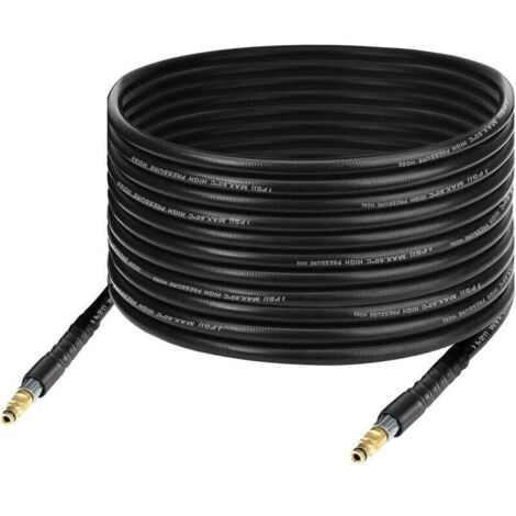 Tuyau pour Nettoyeur Haute Pression Karcher K2 K3 K4 K5 K6 K7, Flexible pour Kärcher Nettoyeur Haute Pression avec Click-Quick-Connect Le Système wue 2.641-721.0, Max. 40 Mpa/ 5801 PSI (10m) (1/4)