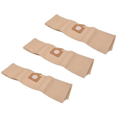 30x Sacs compatible avec Kärcher WD 3.320, WD 3.230, WD 3.500, WD 3.200 aspirateur - papier, 80cm x 22cm marron (1/4)