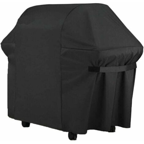 Housse Barbecue 420D Tissu Oxford Housse Bache de Protection BBQ Couverture de Gril Anti UV/Anti l'eau/Anti l'Humidité pour (147 x 61 x 122cm) (1/4)