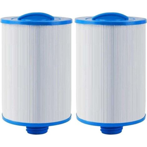 Filtre 6CH-940 pour spa, compatible avec les spas Unicel 6CH-940, PWW50, Filbur FC-0359, Waterways 817-0050, écumoire à accès frontal, 45 pi², chargement par le haut, Aber (lot de 2) (1/4)