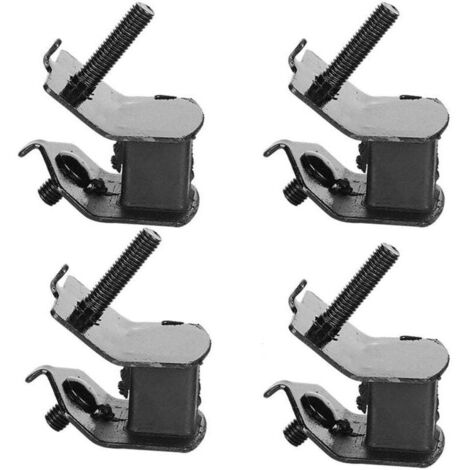 4 pièces Coussin de Coussin, générateurs d'essence de Support de Pied Pieds d'amortissement pour générateur de Moteur à Essence (1/4)