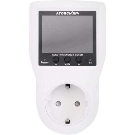 Compteur Électrique Numérique WiFi 220V AC Puissance Énergie Prise EU (1/4)