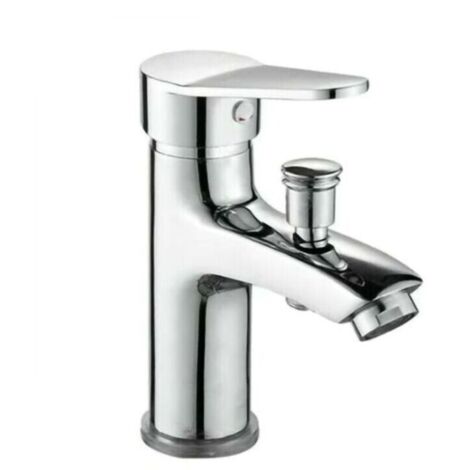 Mitigeur de douche - Robinet monotrou à double usage chaud et froid - Alliage (1/4)