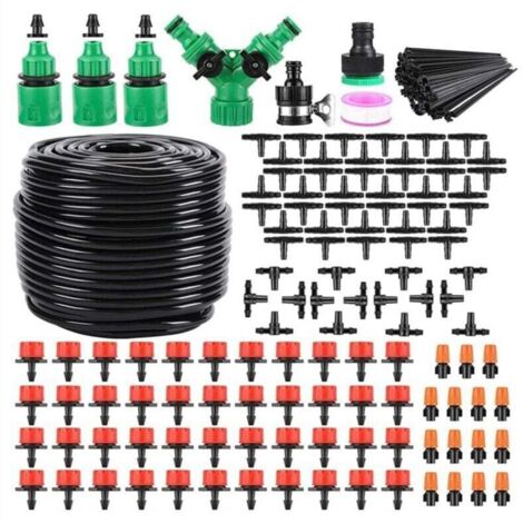 Kit D'irrigation Goutte À Goutte Automatique DIY Avec Tube Vierge 1/4 Pouces (1/4)
