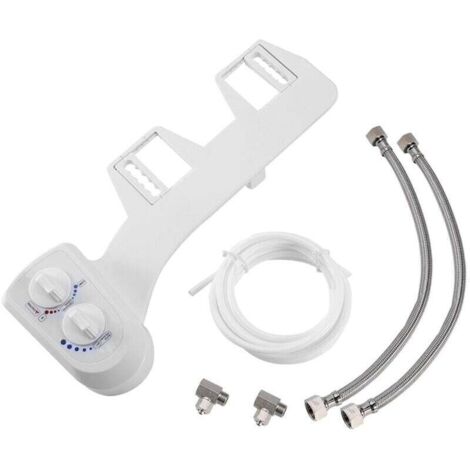 Buse chaude/froide - Accessoire de toilette non électrique pour siège de salle de bain à pulvérisation d'eau (1/4)