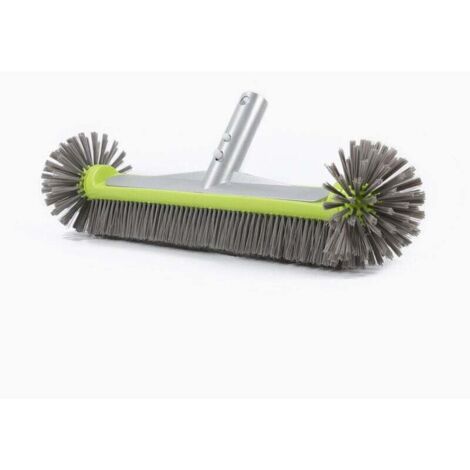 Brosse de Piscine de Remplacement 45cm, Accessoires pour Le Nettoyage des parois de la Piscine, Installation Simple, Poils hémisphériques (1/4)