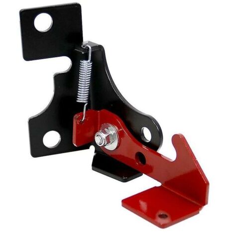Ensemble de frein de stationnement, levier de frein de stationnement ATV Remplacement de protection de transmission de frein de stationnement Rzr 800 900 1000 Turbo (noir, rouge) (1pcs) (1/4)