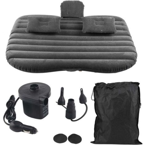 Coussin d'air pour voiture, lit de voyage, matelas pneumatique, housse de siège arrière de voiture, coussin de canapé gonflable, matelas pneumatique (1/4)