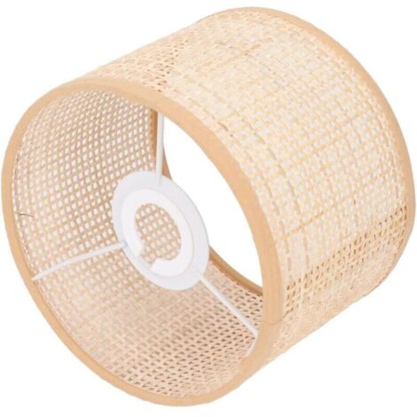 Abat-Jour tissé, Couvercle de Lampe à Clip de Tambour, Accessoire de Couverture de lumière de décor à la Maison (1/4)