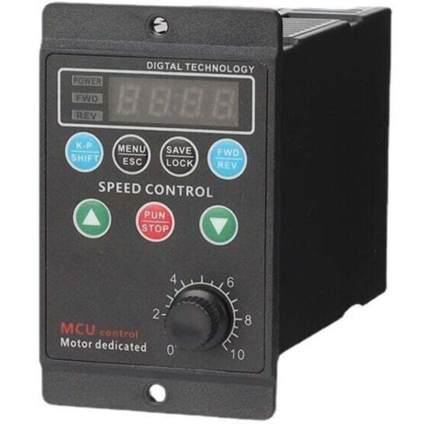 0.75kw Convertisseur de Fréquence de Pilote de Moteur de Sortie Triphasé à entrée Monophasée 220V avec Affichage à Tube Numérique à Quatre Chiffres A (1/4)