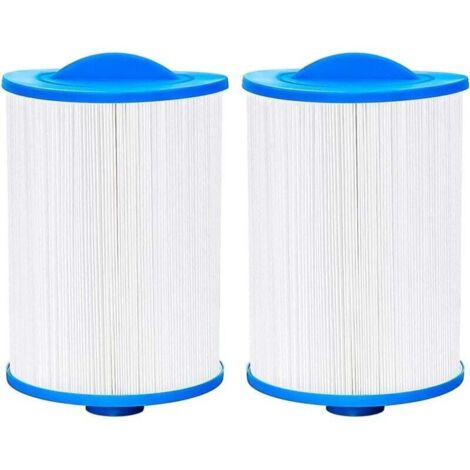 2 Filtres Spa de Remplacement pour FI-lbur FC-0359 /Un-icel 6CH-940 /Pl-eatco PWW50P3 PWW50-P3 /WA-terway Plastics 817-0050 25252 378902 03FIL1400 Filtres (1/4)